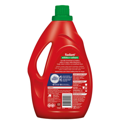 Radiant Liquid Laundry Detergent for Whites or Colours, 2L