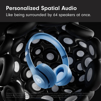 Beats Solo 4 Wireless Headphones with 20W Power Adapter - Slate Blue