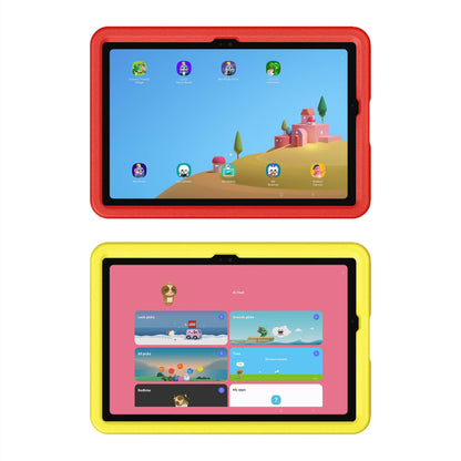 SAMSUNG Galaxy Tab A9+ Kids Edition 11” 64GB WiFi Android Tablet, Long Battery Life, Expandable Storage, Slim & Lightweight, Kid-Friendly Durable Puffy Cover, US Version, Red