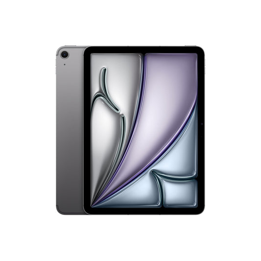 Apple iPad Air 11-inch with M3 chip Built for Apple Intelligence, Liquid Retina Display, 512GB, 12MP Front/Back Camera, Wi-Fi 6E + 5G Cellular, Touch ID, All-Day Battery Life — Space Gray