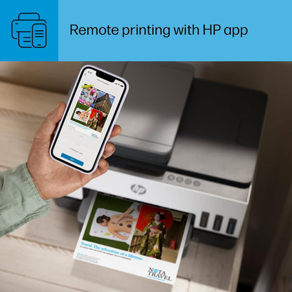 HP Smart Tank 7305 All-in-One Color Printer with Wi-Fi, Print, Scan & Copy, Print speed Up to 15 ppm, 28B75A