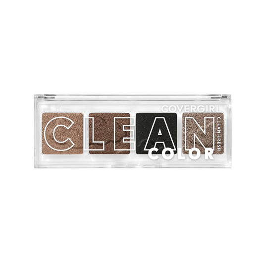 COVERGIRL Clean Colour Eyeshadow Quad #292 Classic Smokey 4g