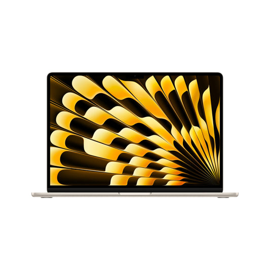 Apple 2025 MacBook Air 15-inch Laptop with M4 chip: Built for Apple Intelligence, 16GB Unified Memory, 256GB SSD Storage, Touch ID; Starlight - English Keyboard