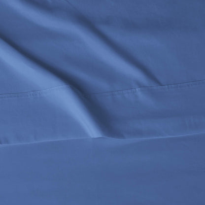 Lightweight Super Soft, Wrinkle-Free, Breathable Easy Care Microfiber 4-Piece Bed Sheet Set with 14-Inch Deep Pockets, Queen, Dutch Blue, Solid