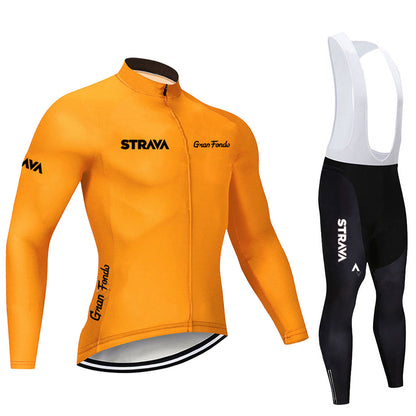 Long sleeve cycling suit