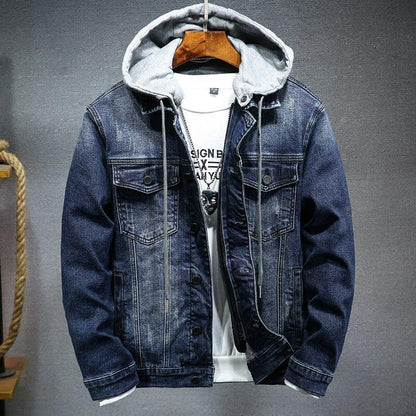 Men Thick denim jacket