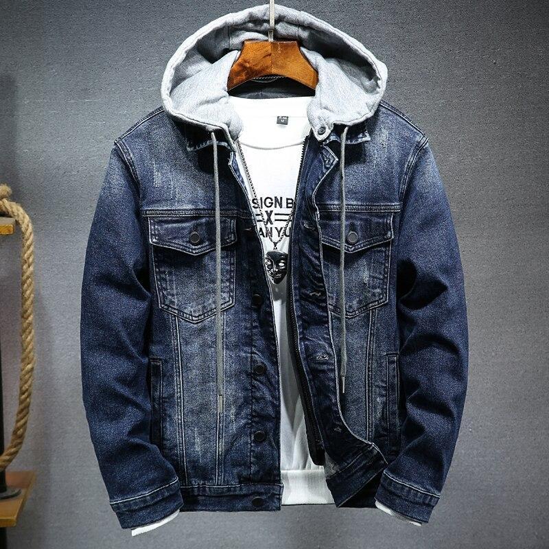 Men Thick denim jacket