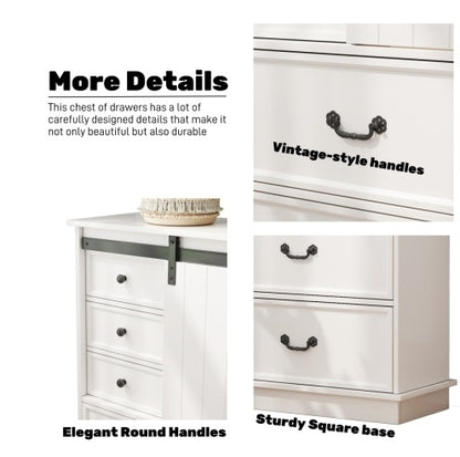 Chest drawer With 5 Storage Drawers for Bedroom And Living Room