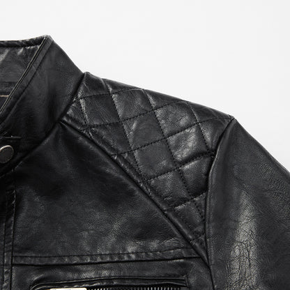 Trendy Pu Leather Jacket