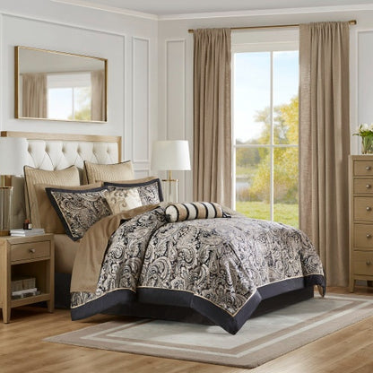 12 Piece Set With Cotton Bed Sheets