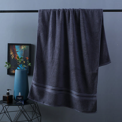 Thick Cotton Bath Towel Set Pure Cotton Beach Towel Beauty Salon Bath Towel