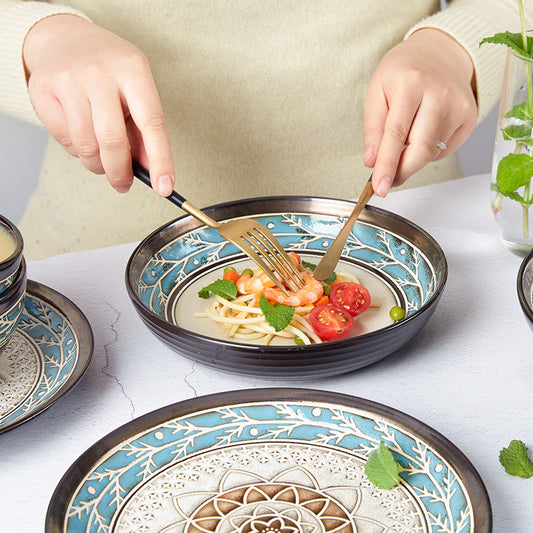 European  Ceramic Dinnerware Set