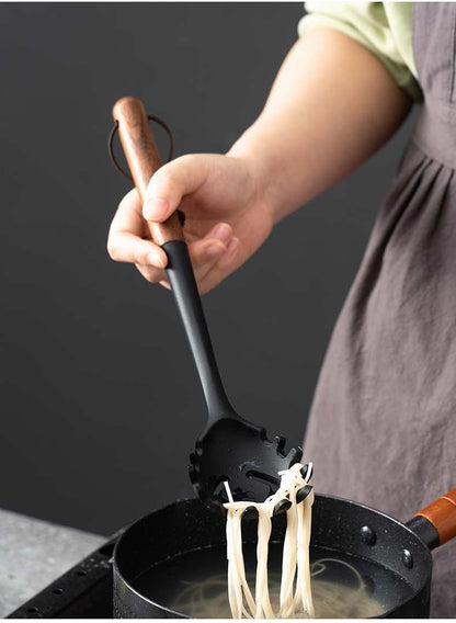 Wooden Handle Silicone Kitchenware