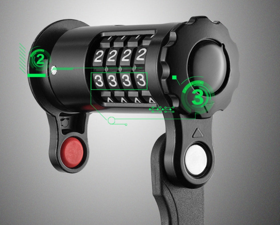 Bicycle lock anti-theft chain