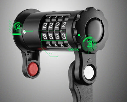 Bicycle lock anti-theft chain