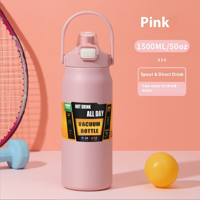 Drinking Straw Insulated Waterbottle
