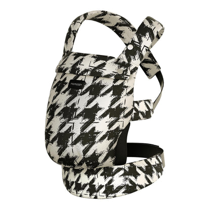 Momcozy Baby Carrier - Ergonomic, Cozy and Lightweight Carrier for 7-44lbs, Effortless to Put On, Ideal for Hands-Free Parenting, Enhanced Lumbar Support, Purehug for Infant to Toddler, Houndstooth