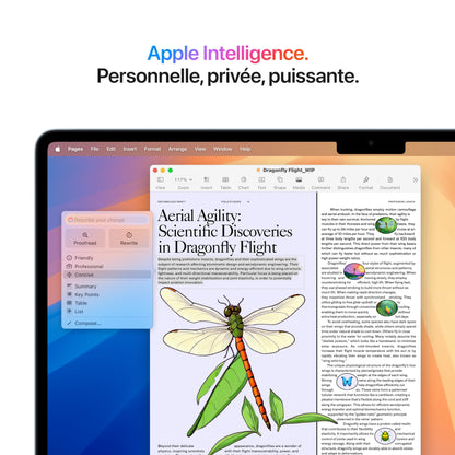 Apple 2025 MacBook Air 15-inch Laptop with M4 chip: Built for Apple Intelligence, 16GB Unified Memory, 256GB SSD Storage, Touch ID; Sky Blue - French Keyboard