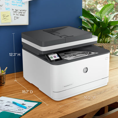 HP Laserjet Pro MFP 3101fdw Wireless Black & White All-in-One Laser Printer, Scanner, Copier, Fax, Best-for-Office (3G628F)