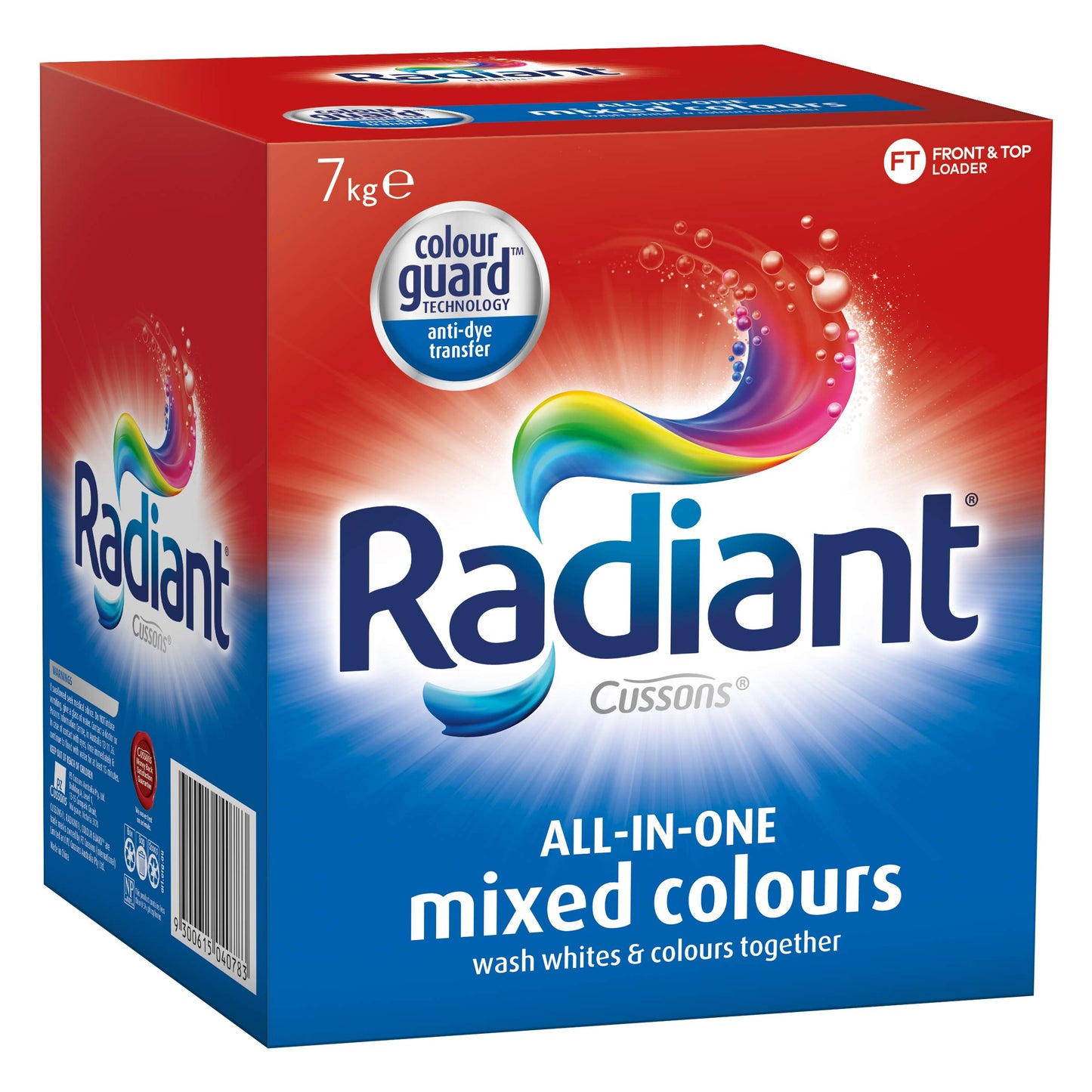 Radiant Washing Powder Laundry Detergent for Mixed Colours, 7kg