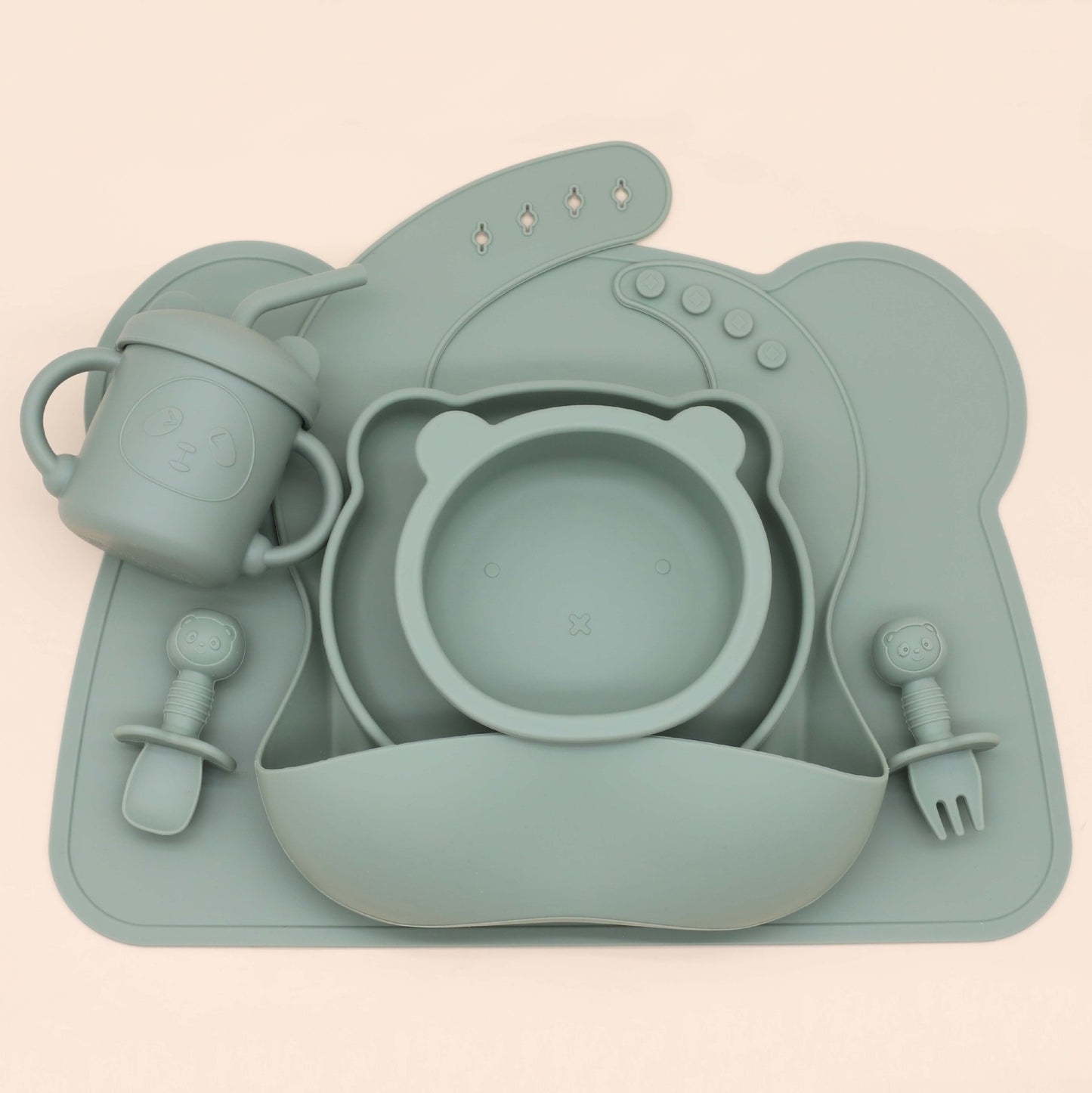 Baby Silicone Cutlery Set