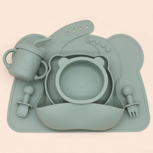 Baby Silicone Cutlery Set