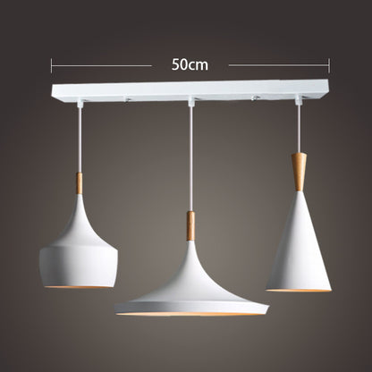 Chandelier Single Three-head Creative Musical Instrument Chandelier Bar Shop American Lamps