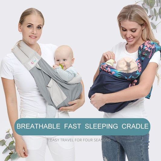 abundance Ergonomic Baby Carrier - Four Seasons Breathable Mesh Portable Infant Carrier for Newborn to Toddler