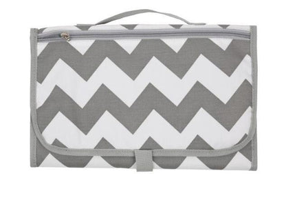 Portable Baby Changing Mat - Foldable Waterproof Travel Diaper Mat with Storage Bag