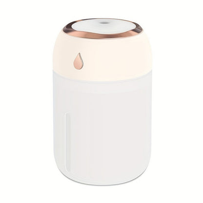 Portable Mini Humidifier 220ml Small Cool Mist Humidifier USB Personal Desktop Humidifier For Bedroom Travel Office Home