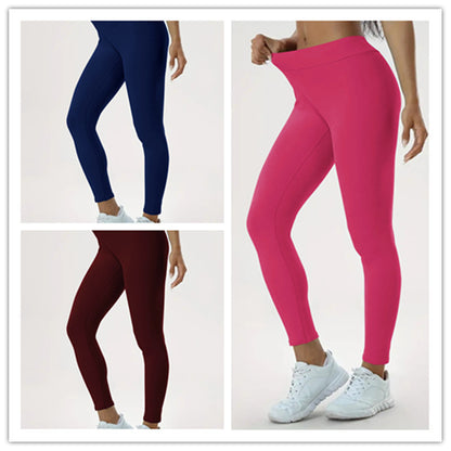 High Waist Yoga Fitness Pants - Women's Lift & Sculpt Elastic Leggings