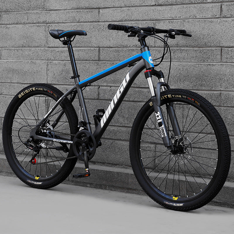 Mountain Bicycle 24 and 26 Inch Disc Brake Shock Absorption Variable Speed