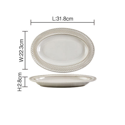 Bowl And Plate Tableware Set