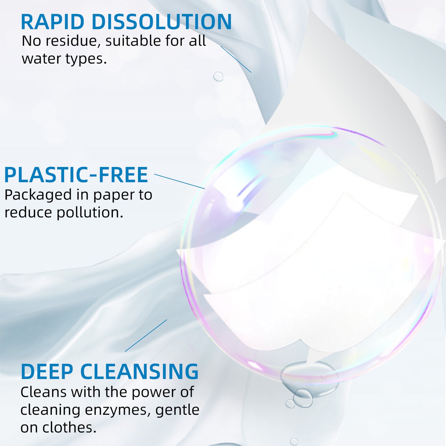 JIFFINE Laundry Color-absorbing Tablets
