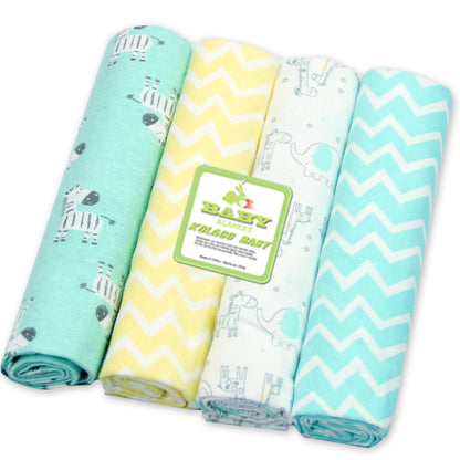 Flannel Baby Wrapping Blanket