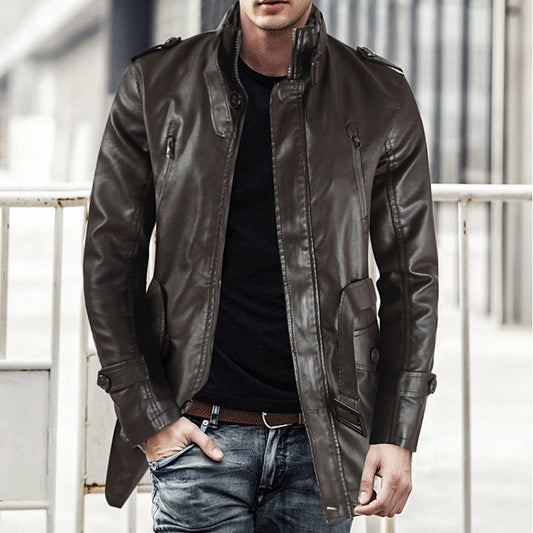 Leather jacket