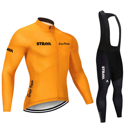 Long sleeve cycling suit