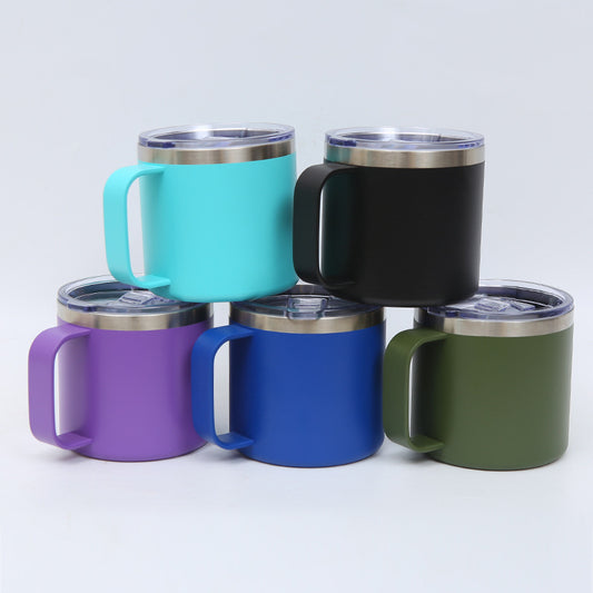 304 Stainless Steel Mug With Double Cover