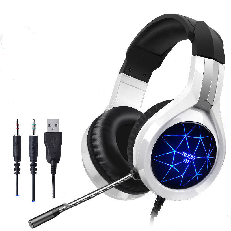 Premium Stereo Headphones with Built-in Microphone