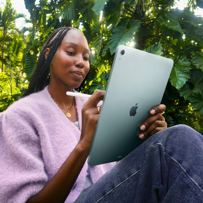 Apple iPad Air 11-inch with M3 chip Built for Apple Intelligence, Liquid Retina Display, 512GB, 12MP Front/Back Camera, Wi-Fi 6E + 5G Cellular, Touch ID, All-Day Battery Life — Blue