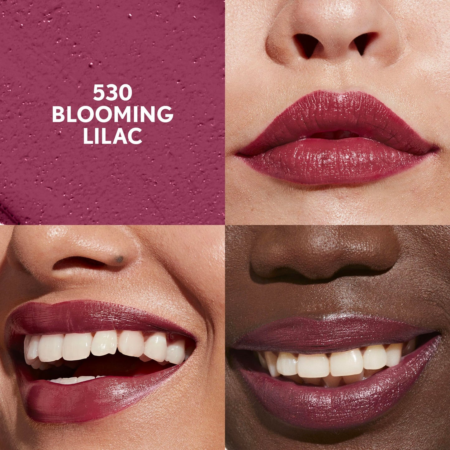 CoverGirl Clean Lip Color, Blooming Lilac, Satin Finish, 24-Hour Wear, Squalane, Avocado & Aloe, Non-Drying