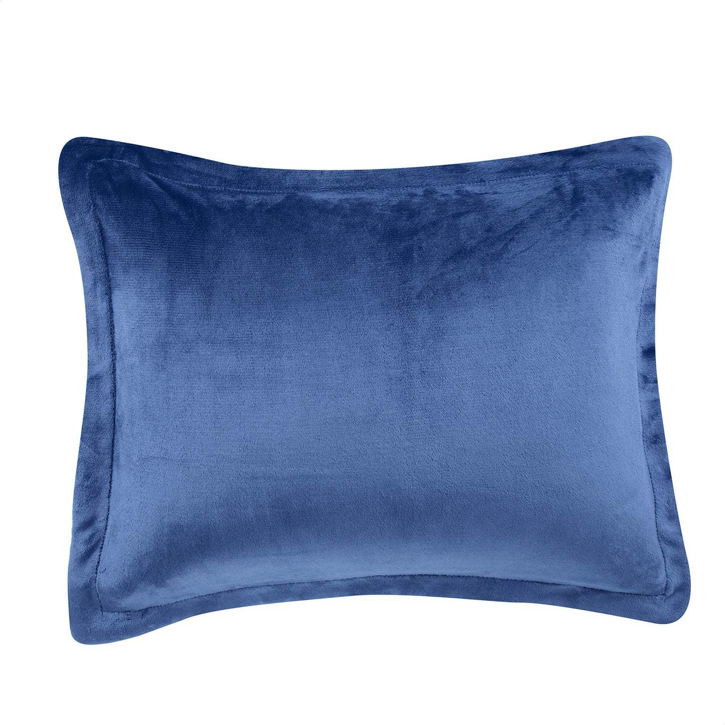 Ultra-Soft Micromink Sherpa Comforter Bed Set - Navy, Twin