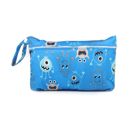 Mini single zipper diaper bag cotton storage bag