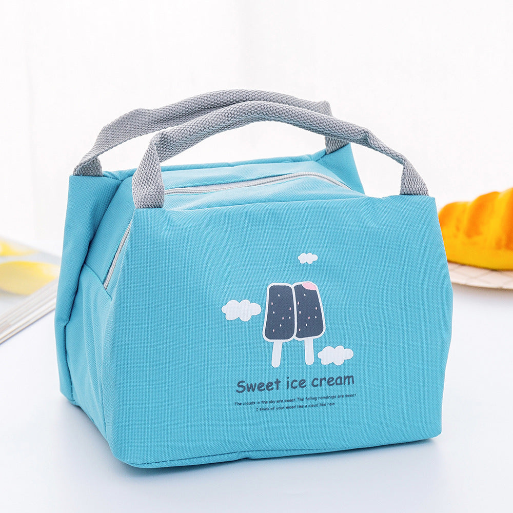 Cartoon Cute Student Insulation Lunch Bag