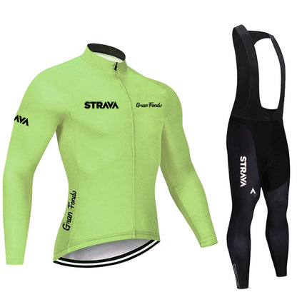 Long sleeve cycling suit