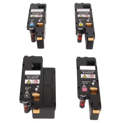 4Pcs Toner Cartridge Replacement Set for Xerox Phaser 6000 6010 Workcentre 6015 Printer