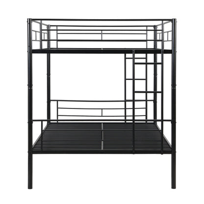 Full Over Full Metal Bunk Bed , No Box Spring Needed, Easy Assemble