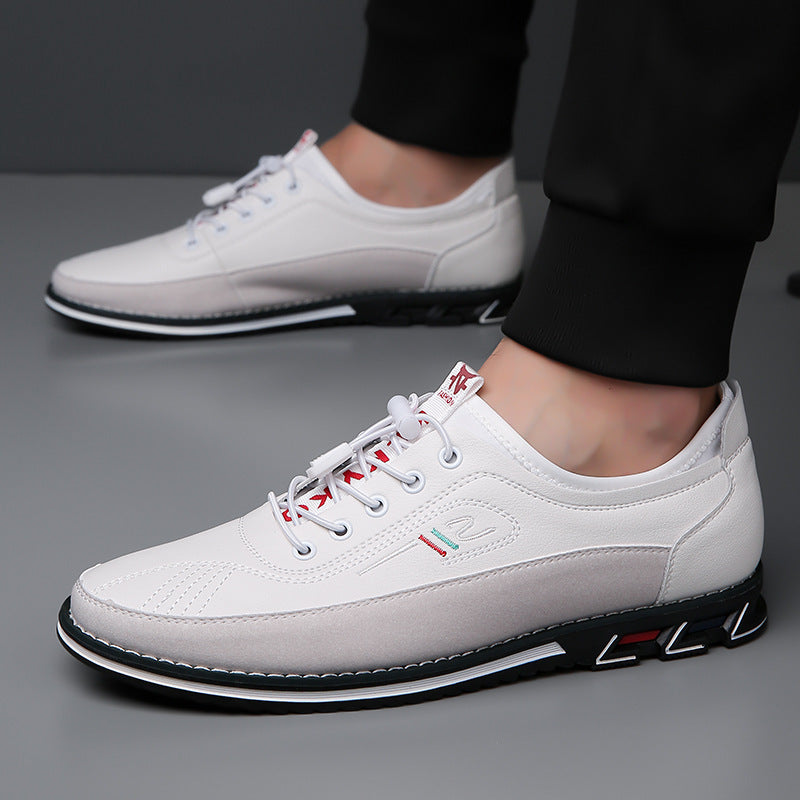 Genuine Leather Comfortable And Non-slip Waterproof Leather Shoes Men's