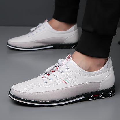 Genuine Leather Comfortable And Non-slip Waterproof Leather Shoes Men's