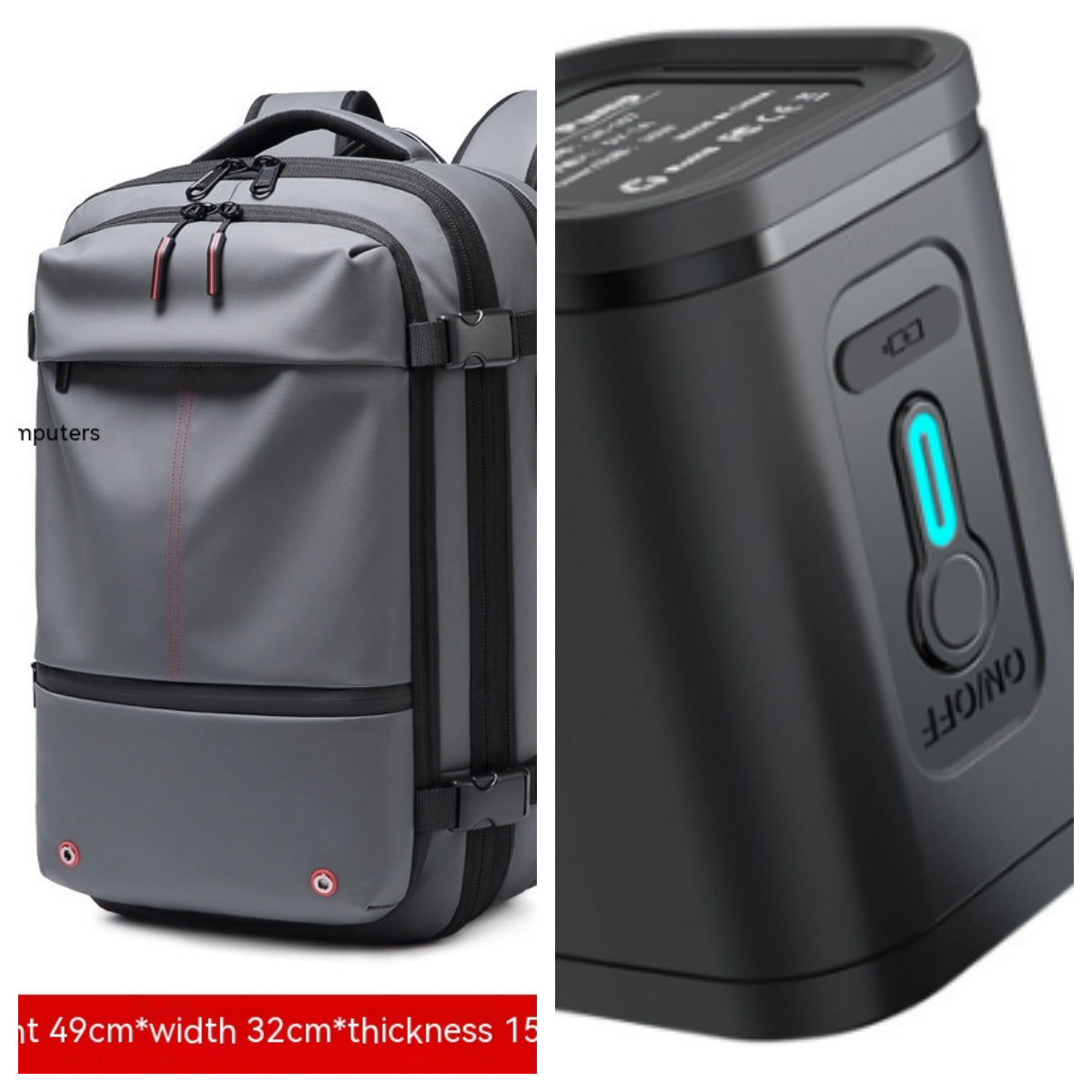 Business Travel Backpack and Multifunction Computer Bag